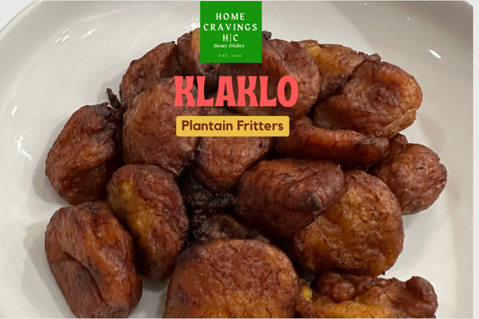 Plantain Fritters ~ Klaklo